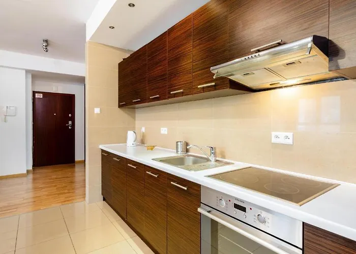 Platinum Towers With Parking Apartament Warszawa